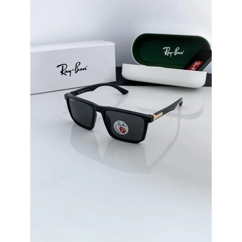 Premium Rayban Sunglasses Gold Black 8375 (SUP136)