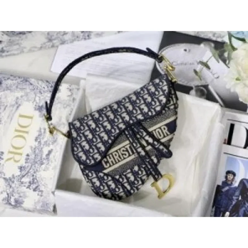 Trendy Christian Dior Saddle Bag With Og Box For Women (FT1025)