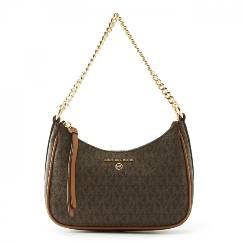 Stylish Michael Kors Pochette Bag Jet Set Charm Small Logo For Women (FT656)