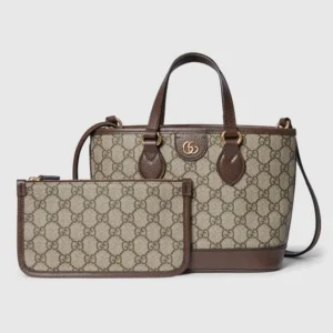 Premium Gucci Ophidia Mini Tote Bag With Box For Women (SL1100)