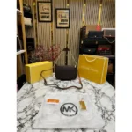 Trendy Michael Kors Signature Bag With Box & Dust Bag For Women (FT988)