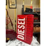 Trendy Diesel Glossy Shoulder Bag With Box & Dust Bag For Women (FT989)