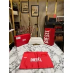 Trendy Diesel Glossy Shoulder Bag With Box & Dust Bag For Women (FT991)