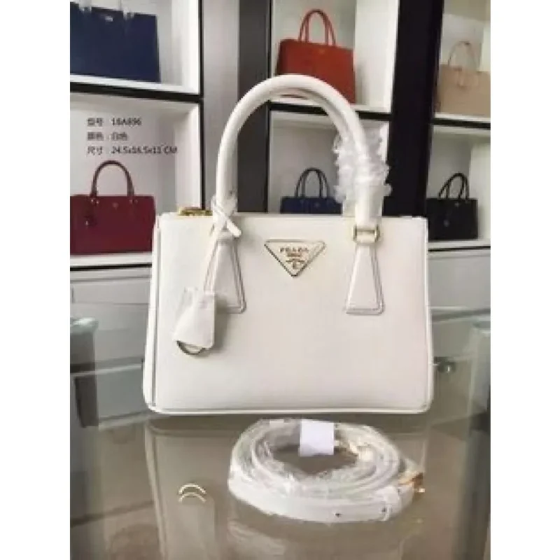 Premium Prada Galleria Leather Bag With Og Box For Women (TB57)