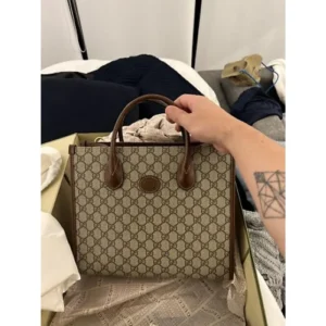 Trendy Gucci GG Supreme Tote Bag With Dust Cover For Women (FT997)