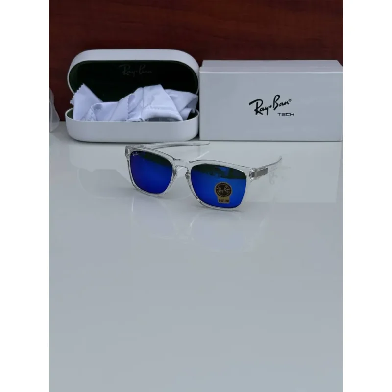 Stylish Rayban Sunglasses Transparent Blue (CSO1781)