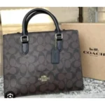 Stylish Coach Maggi Small Tote Bag Signature Canvas With Box Dust Bag For Women (FT678)