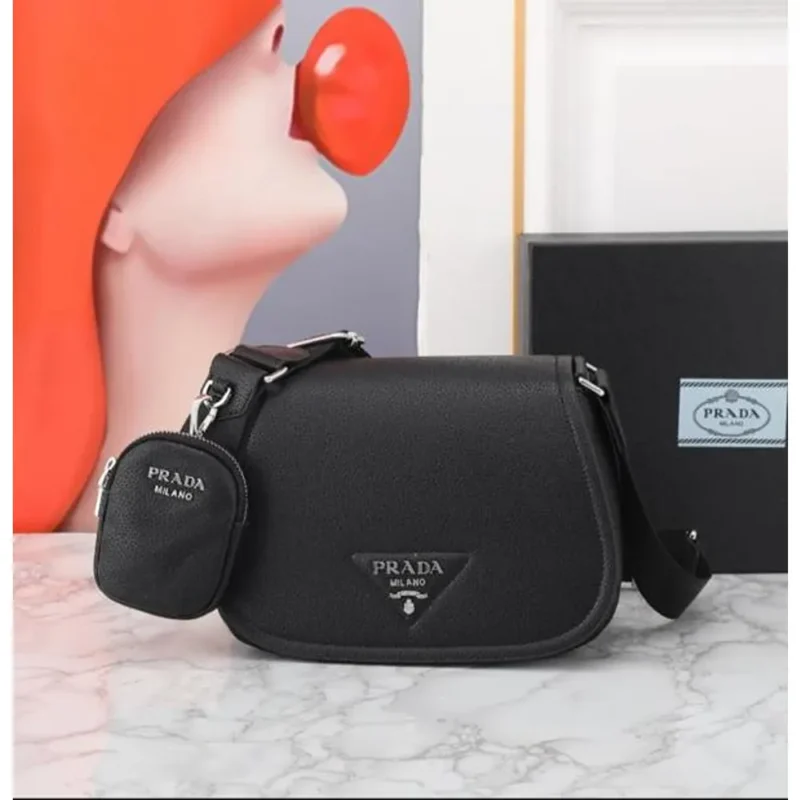 Premium Prada Milano Shoulder Bag With Og Box And Dust Bag For Women (SL1123)