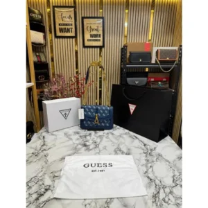 Trendy Guess James Shoulder Bag With Box & Dust Bag For Women (FT1004)