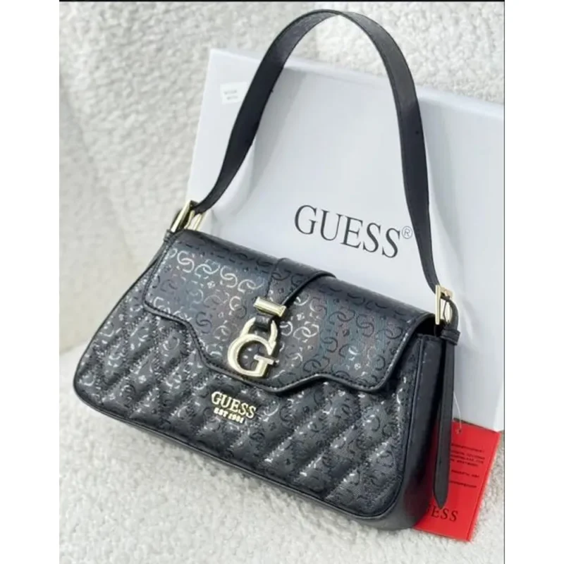 Premium Guess Flap Shoulder Bag With Og Box And Dust Bag For Women (SL1125)