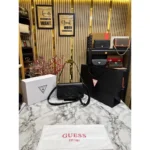 Trendy Guess Flap Shoulder Bag With Box & Dust Bag For Women (FT1007)