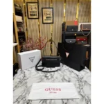 Trendy Guess Flap Shoulder Bag With Box & Dust Bag For Women (FT1007)