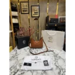 Premium Versace Jeans Couture Shoulder Bag Brown For Women (SL1127)