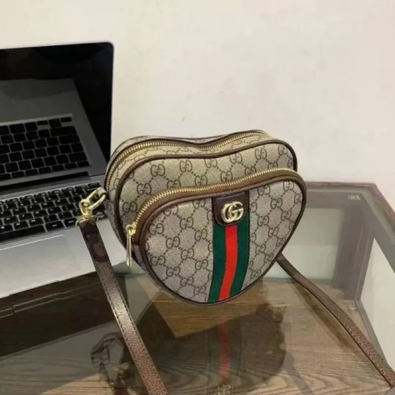 173-6.webp Stylish Gucci Heart Pochette Sling Bag With Box For Women (CSO1526)