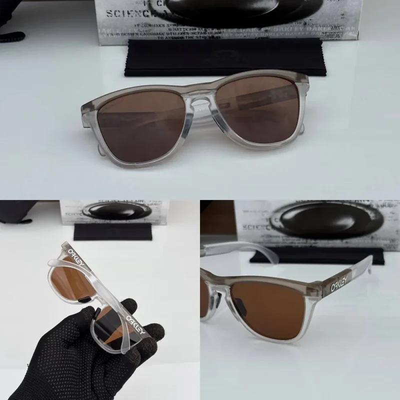Stylish Oakley Sunglasses Transparent Brown (CSO1791)