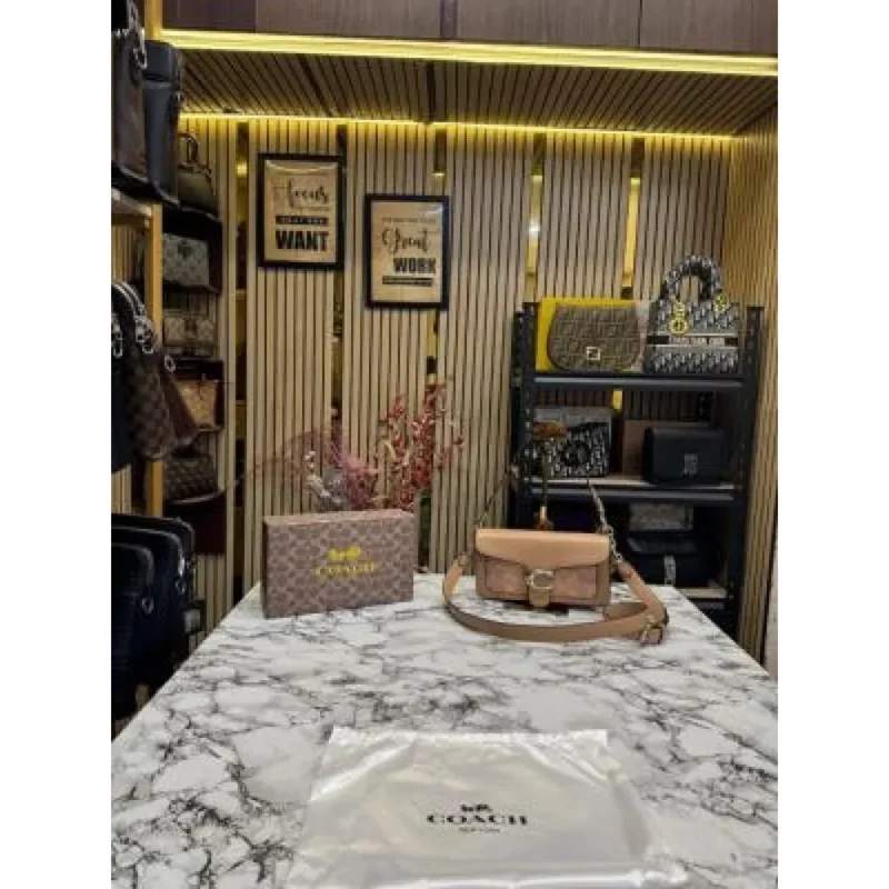 Premium Coach Tabby Shoulder Bag With Box Dust Bag For Women (SL1132)