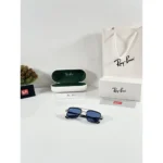 Premium Rayban Sunglasses 06 Silver Blue (SUP164)