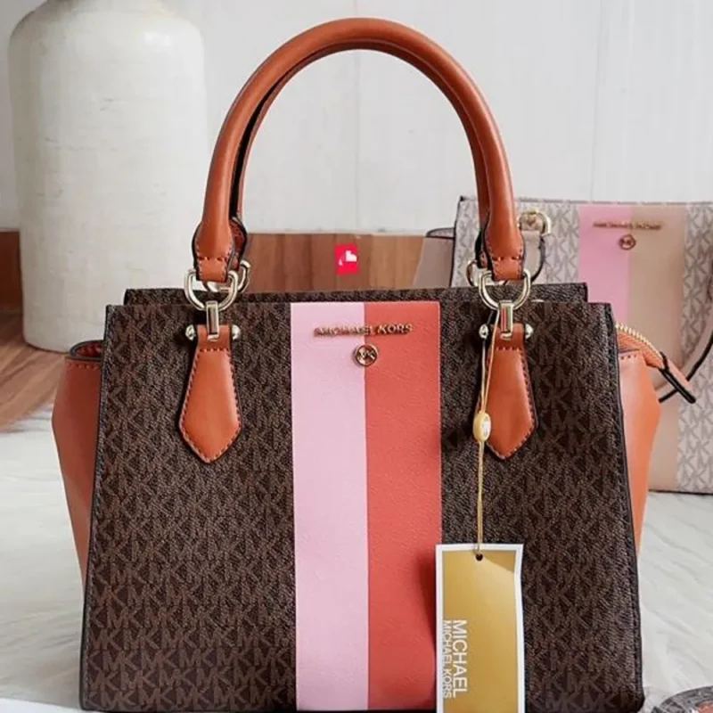 Trendy Michael Kors Satchel Bag With Dust Bag For Women (FT1018)
