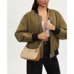Premium Coach Teri Shoulder Bag Signature Canvas For Women (SL1052)