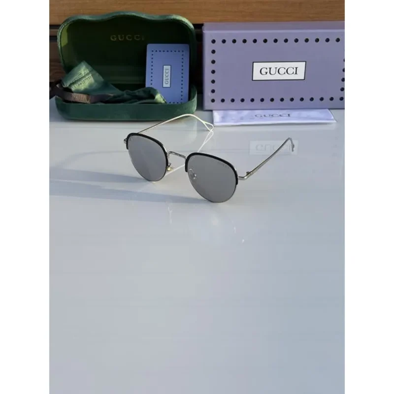 Premium Gucci Sunglasses 551 Silver Mercury (SUP172)