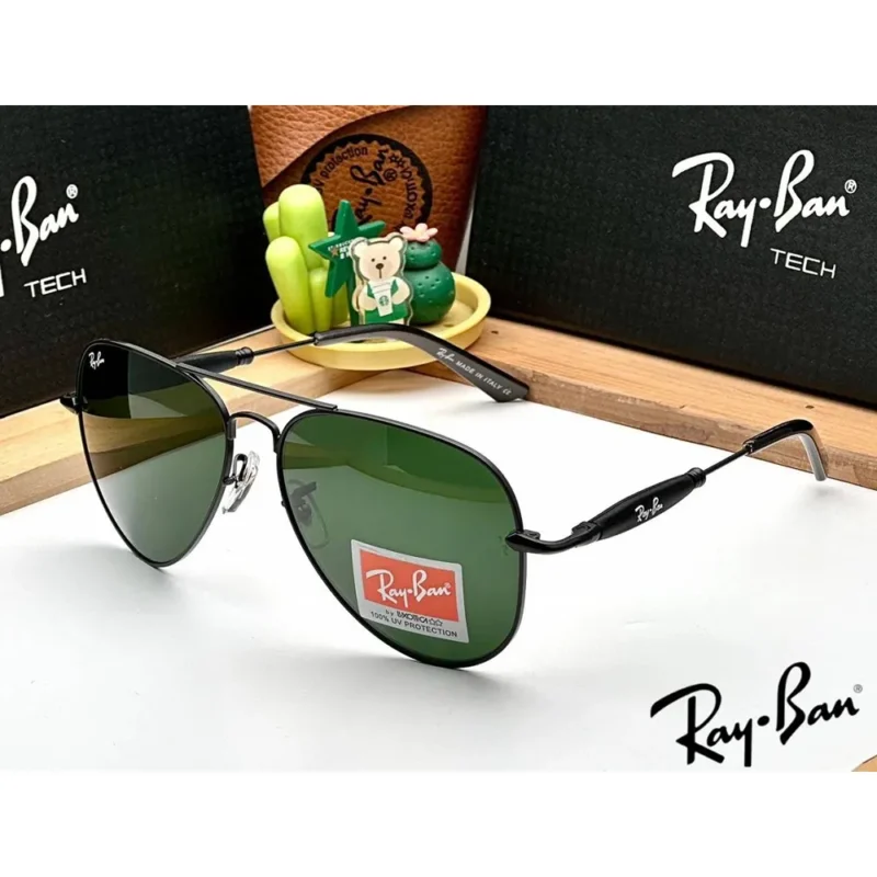 Stylish Rayban Sunglasses Black Green (CSO1809)