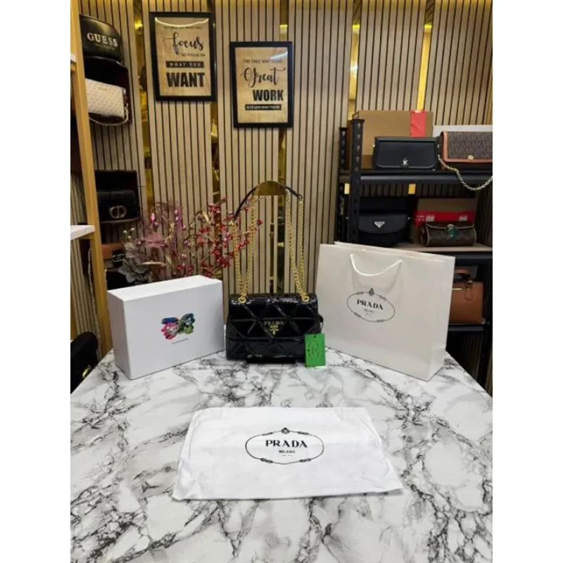 Premium Prada Shoulder Bag With Box Dust Bag For Women (SL1148)
