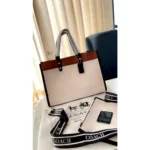 Trendy Coach Field Tote Bag Dust Bag & Sling Belt For Women (FT938)