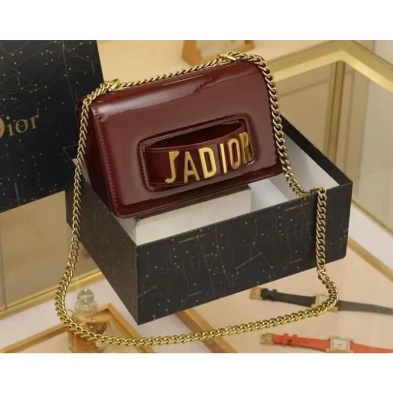 Premium Christian Dior Leather Shoulder Bag With Box For Women (SL1062)
