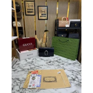 Trendy Gucci Dionysus Glossy Shoulder Bag With Double Box And Dust Bag For Women (FT940)