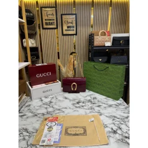 Trendy Gucci Dionysus Glossy Shoulder Bag With Double Box For Women (FT941)
