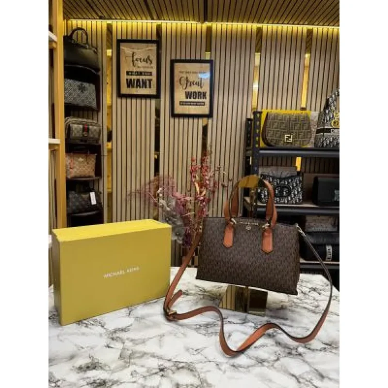 Stylish Michael Kors Satchel Bag With Dust Bag For Women (FT1544)