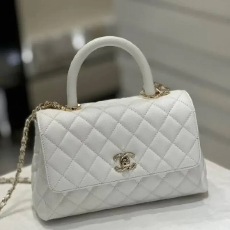 Stylish Chanel Top Handle Bag With Og Box For Women (BOT1211)