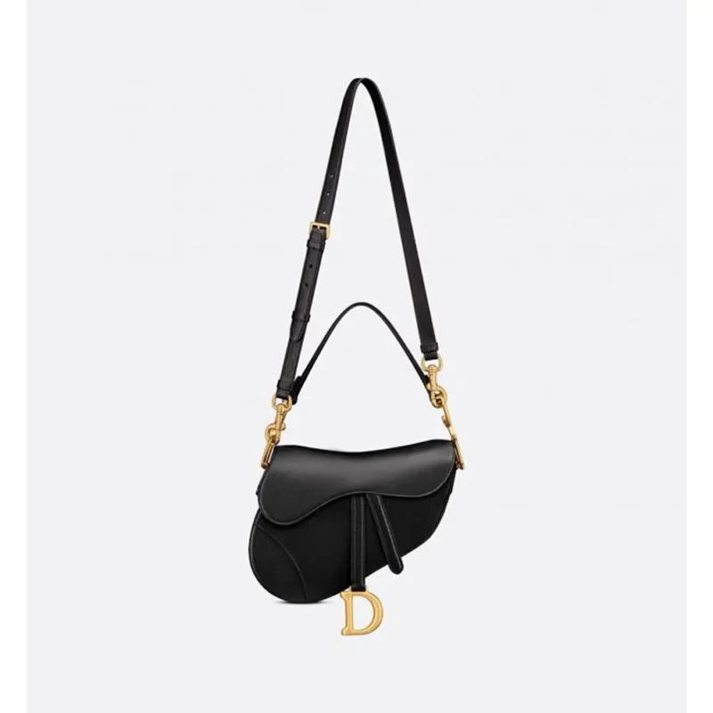 Premium Dior Saddle Small Bag Black With Og Box For Women (SZ754)
