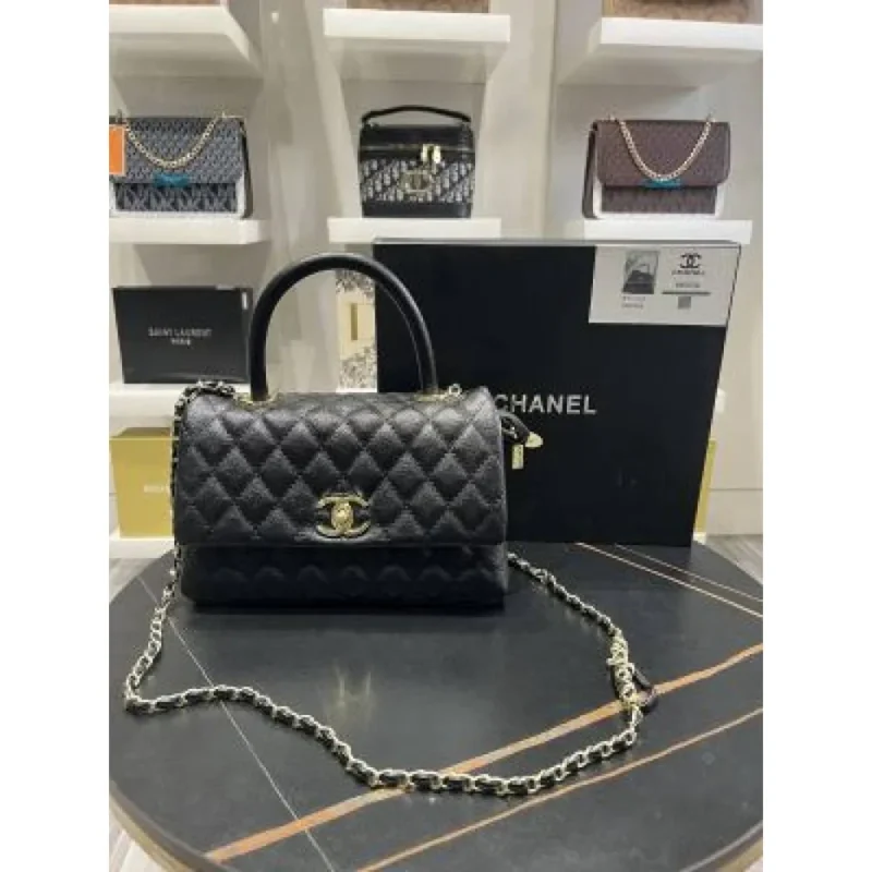 Stylish Chanel Top Handle Bag With Box For Women (BOT1212)