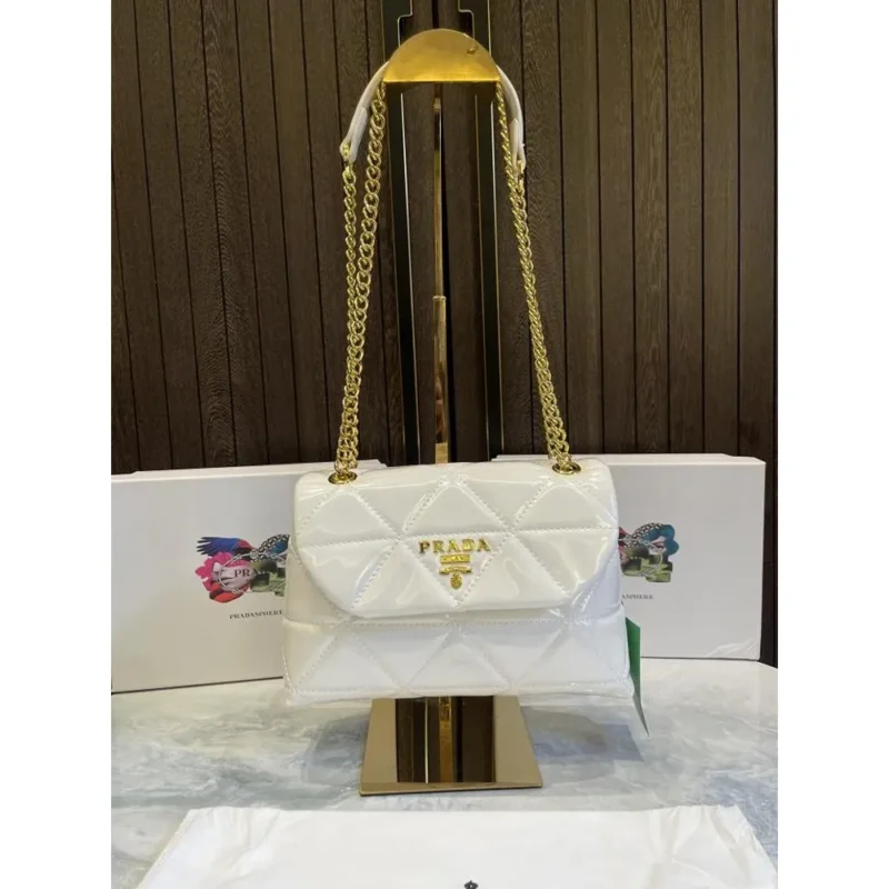 Trendy Prada Leather Shoulder Bag With Box For Women (FT949)