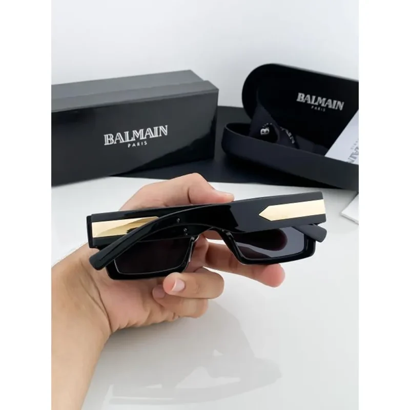 Premium Balmain Sunglasses Black Gold 6108 (SUP112)