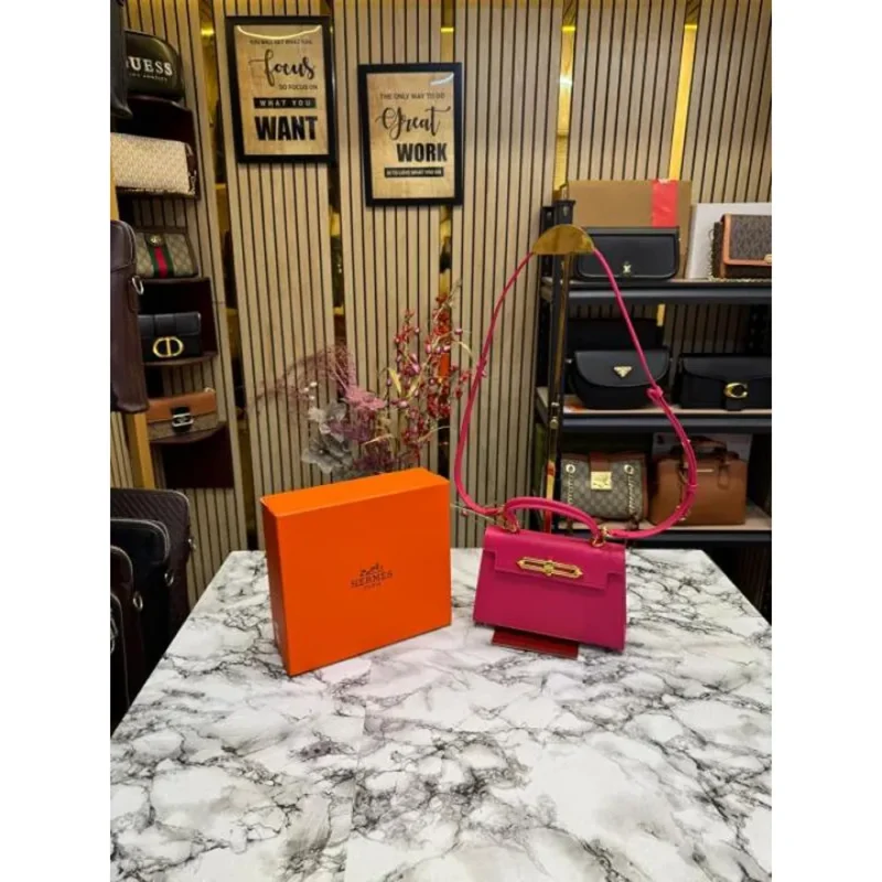 Stylish Hermes Kelly Handle Bag With Box For Women (FT1548)