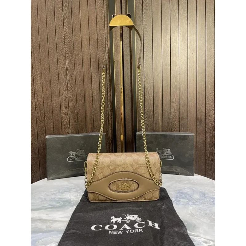 Premium Coach Sling Bag With Box And Dust Bag For Women (SL1073)