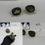 Stylish Rayban Sunglasses Golden Green (CSO1731)