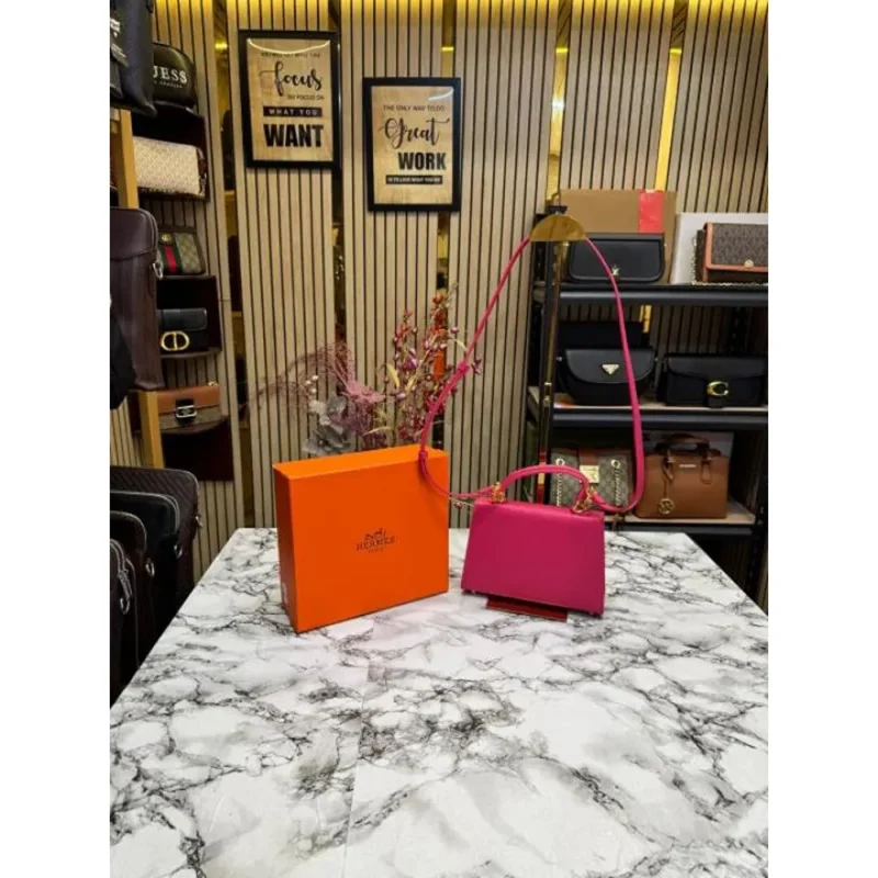 Stylish Hermes Kelly Handle Bag With Box For Women (FT1548)