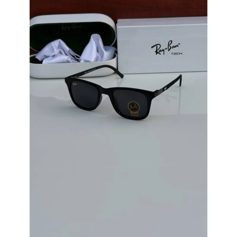 Stylish Rayban Sunglasses Black Black Mate (CSO1732)
