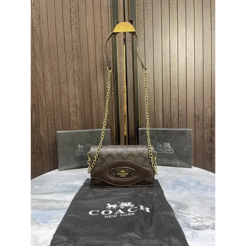 Premium Coach Sling Bag With Box And Dust Bag For Women (SL1076)