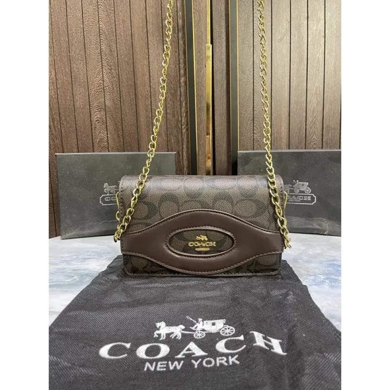 Premium Coach Sling Bag With Box And Dust Bag For Women (SL1076)