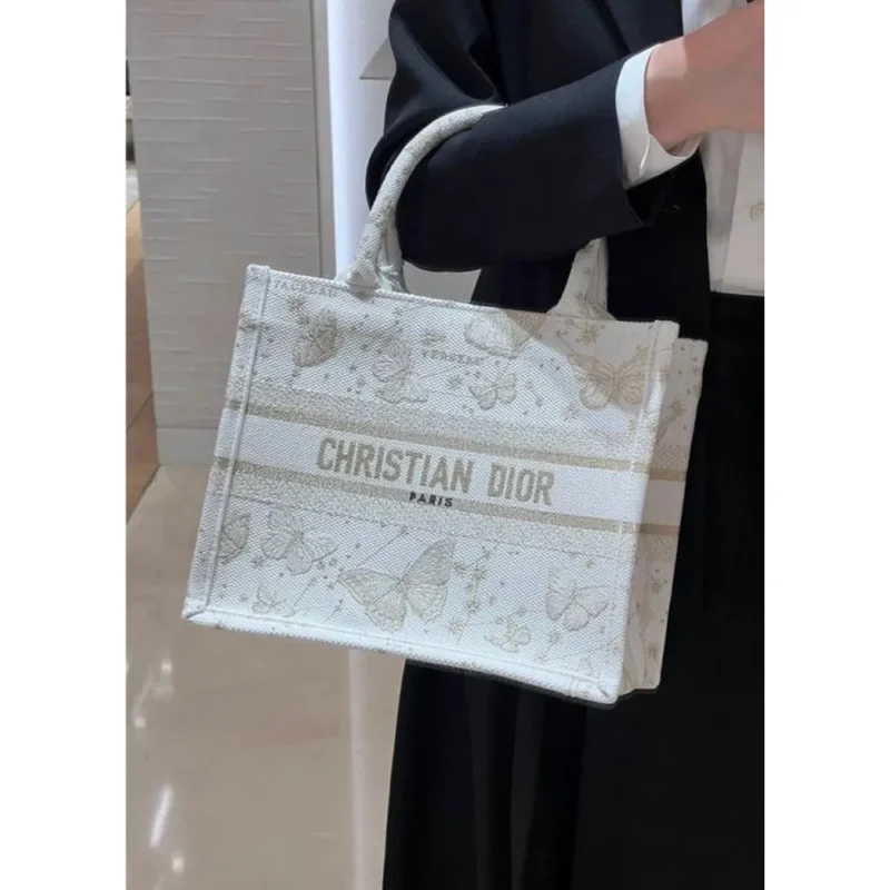 Trendy Dior Mini Tote Bag With Og Box & Dust Bag For Women (FT956)