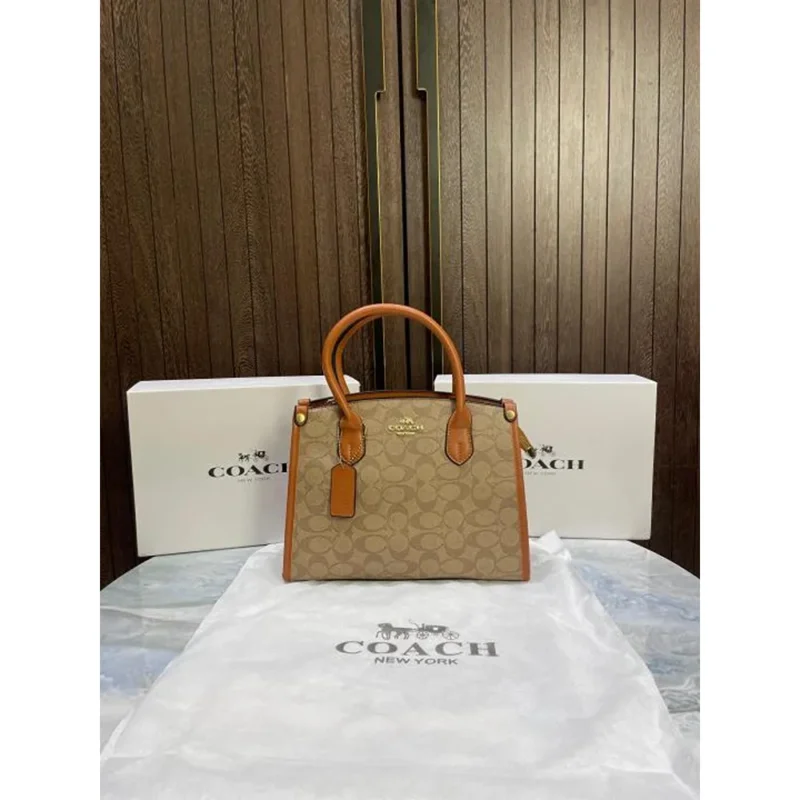 Premium Coach Satchel Bag With Magnet Box For Women (SL1080)