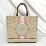Trendy Coach Dempsey Tote Bag With Og Box & Dust Bag For Women (FT957)