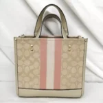 Trendy Coach Dempsey Tote Bag With Og Box & Dust Bag For Women (FT957)