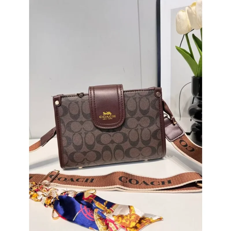 Premium Coach Sling Bag With Og Folding Box For Women (SL1081)