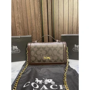 Coach Handbag With Dual Belt With Box For Women (SZ776)