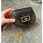 Trendy Coach Signature Canvas Bag With Og Box & Dust Bag For Women (CSO1471)